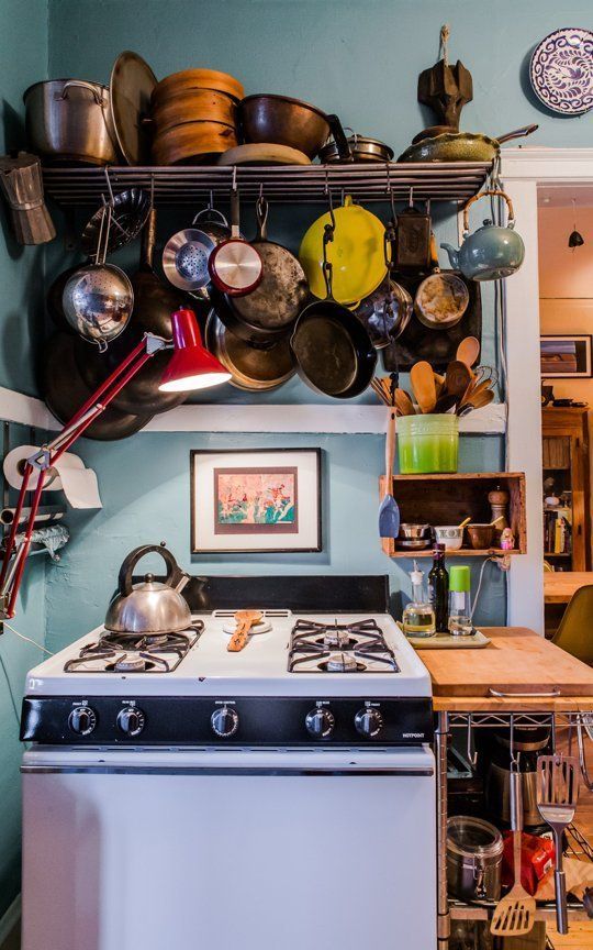 58 Cool Kitchen Pots And Lids Storage Ideas