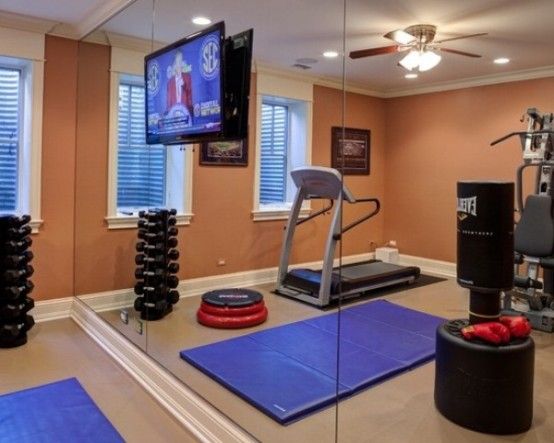 58 Well Equipped Home Gym Design Ideas | Gym room at home, Workout .