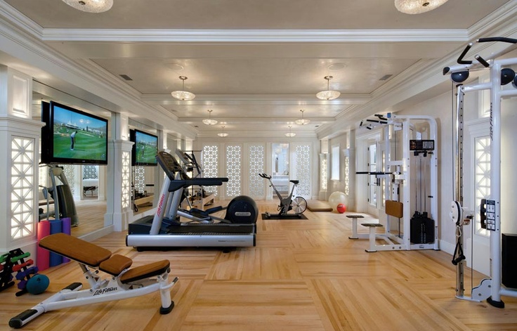 Well Equipped Home Gym Design Ideas | Interior Design Ide