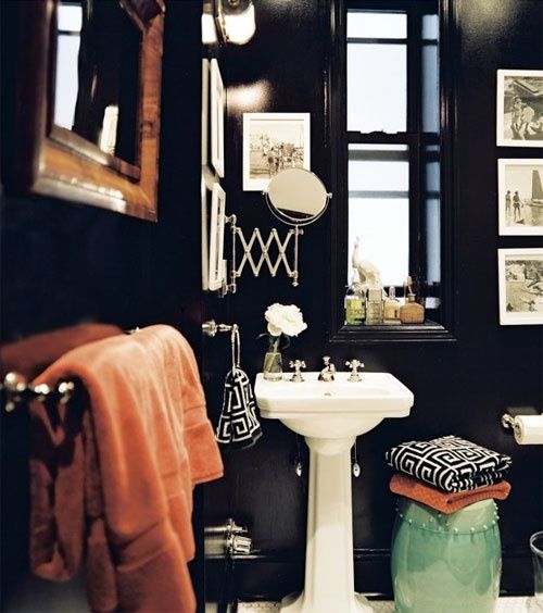 76 Stylish Truly Masculine Bathroom Décor Ideas | DigsDigs | Black .