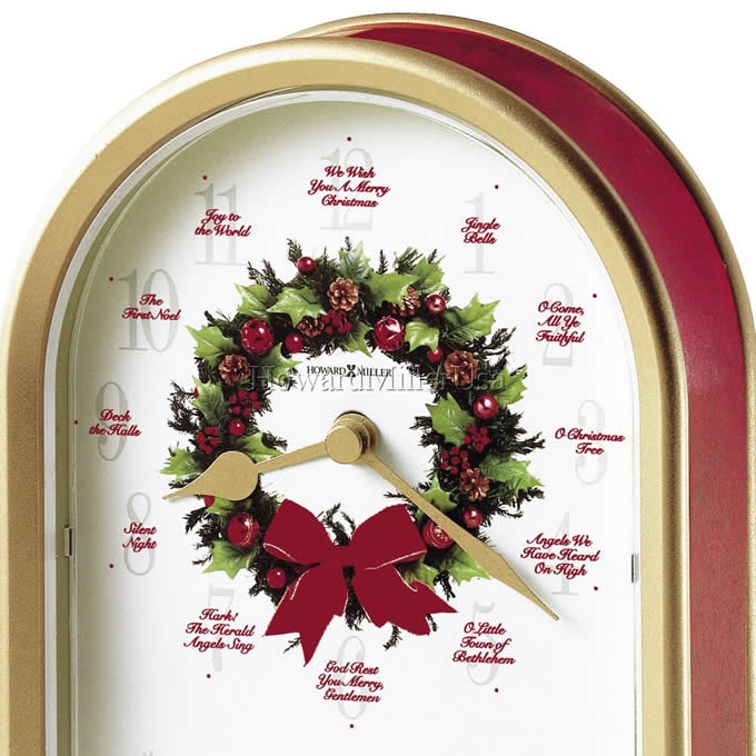 Howard Miller Musical Christmas Clock | CAROLS OF CHRISTMAS 645-4