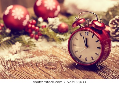 Clock Christmas Images, Stock Photos & Vectors | Shuttersto