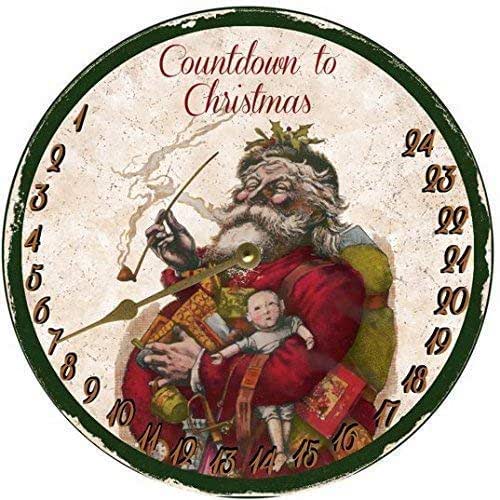 Amazon.com: Countdown To Christmas Clock- Faux Clock: Handma