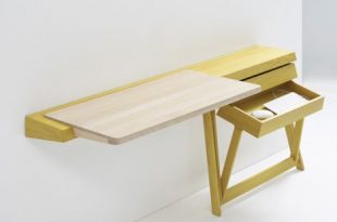 A Dressing Table And A Desk With Cool Hinged Drawers | Simple desk .