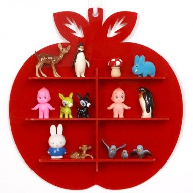 Tiny Things Apple Shelf from Candy Stripe Cloud. So cute... could .