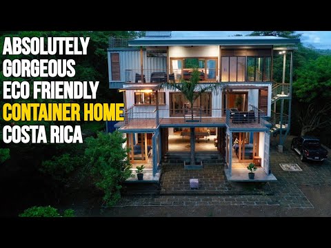 Absolutely Gorgeous Eco Friendly Container Home - Costa Rica .