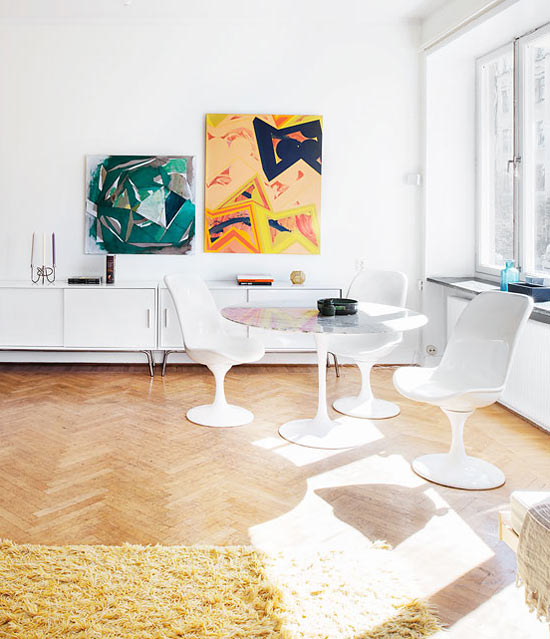 Airy And Bright Minimalist Apartment In Stockholm - DigsDi