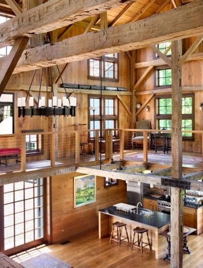 Pin by D. Delozier on Barns & living quarters | Barn living .