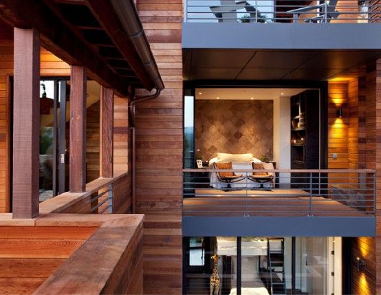 Amazing LEED House with a very Vertical Design - Decoholic .