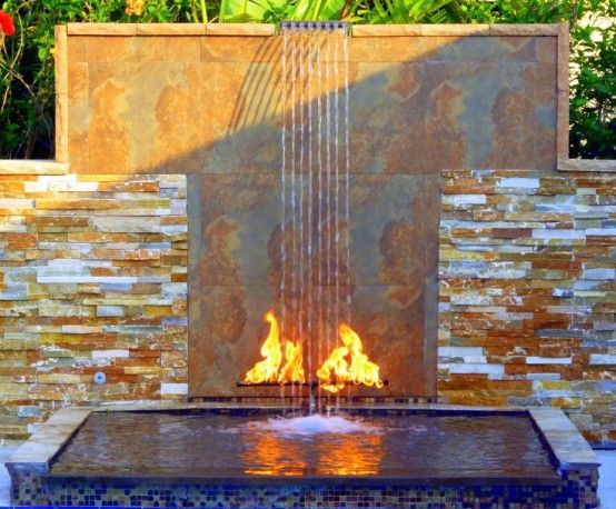 38 Amazing Outdoor Water Walls For Your Backyard | DigsDigs .