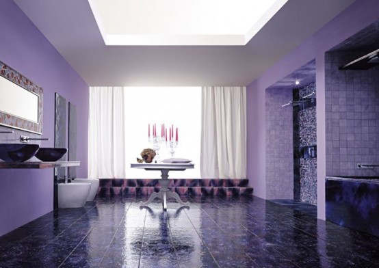 Cool Inspirations for Violet Interior Design - DigsDi