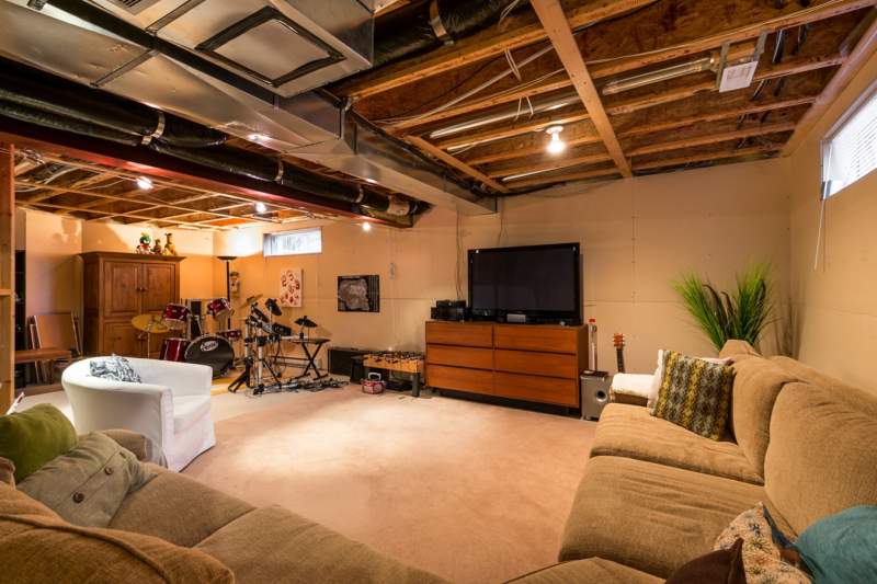 25+ Astonishing Unfinished Basement Ideas that You Should To App