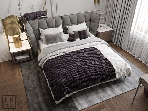 DE&DE/Fusion apartment on Behance | Hotel style bedroom, Bedroom .