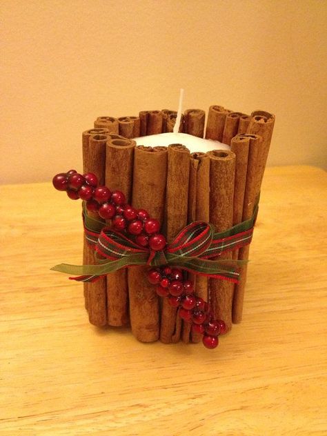 Aromatic Cinnamon Decor Ideas For Christmas | Natural christmas .