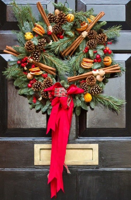 23 Aromatic Cinnamon Christmas Decor Ideas | Deco noel, Couronne .