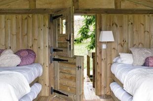 Awesome Rustic Garden Mini-House | DigsDigs - would be a great .