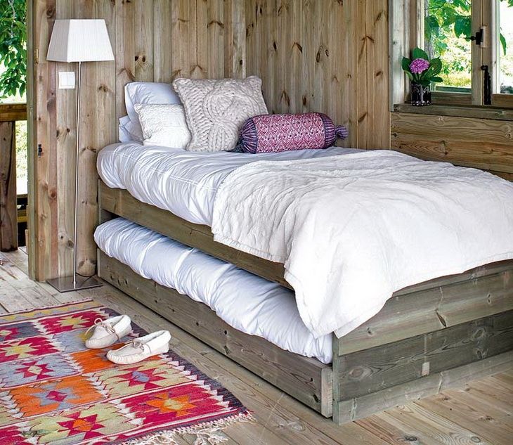 Awesome Rustic Garden Mini-House | Trundle Bed! | Home bedroom .
