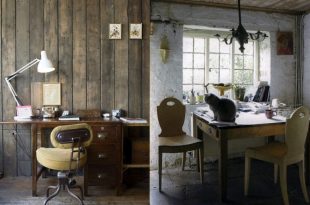25 Awesome Rustic Home Office Designs - Feed Inspirati
