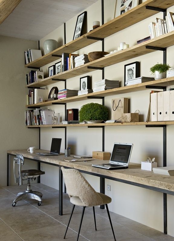 42 Awesome Rustic Home Office Designs | DigsDigs | Rustic home .