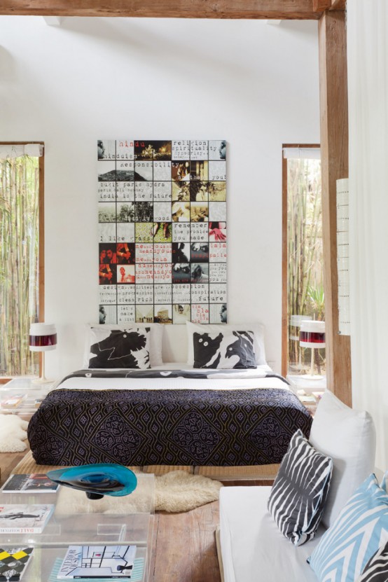 Bali House Designed In Colonial And Pop Art Style - DigsDi