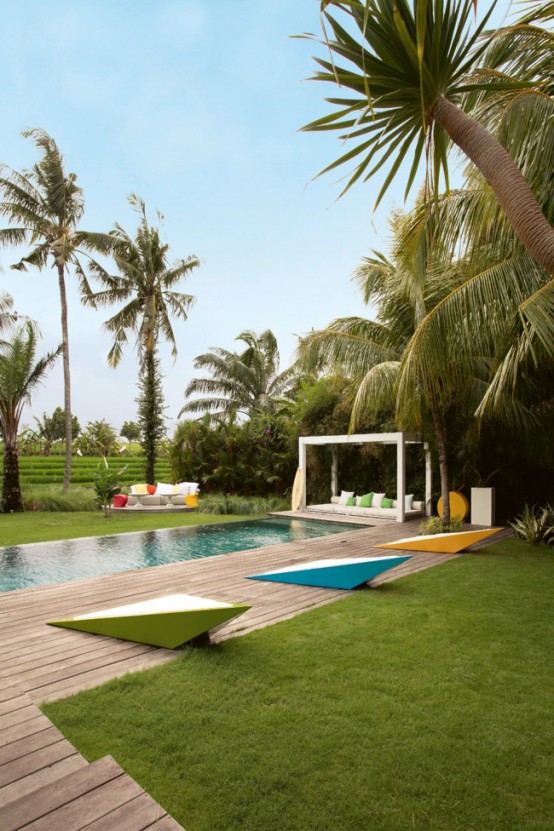 Bali House Designed In Colonial And Pop Art Style - DigsDi