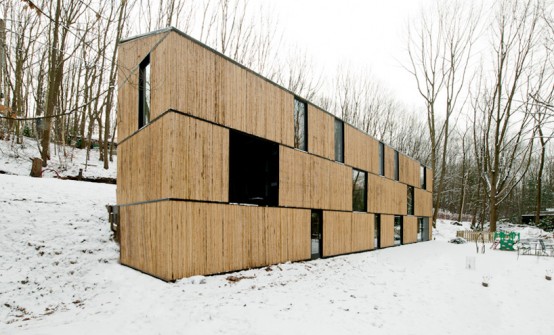 Modern House Minimalist Design 2013: Bamboo-Clad Home With Energy .
