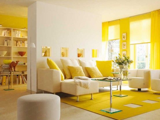Banana Mood: 27 Yellow Dipped Room Designs (With images) | Yellow .