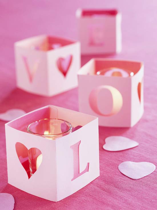 Beautiful And Romantic Candles For Valentines Day