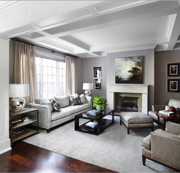 Beautiful Neutral Transitional Living Room Inspiration | Formal .