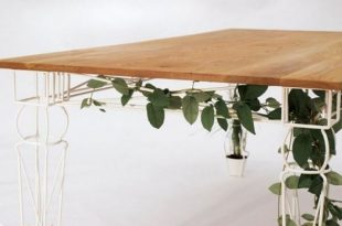Beautiful Table With Legs For Growing Plants - DigsDi