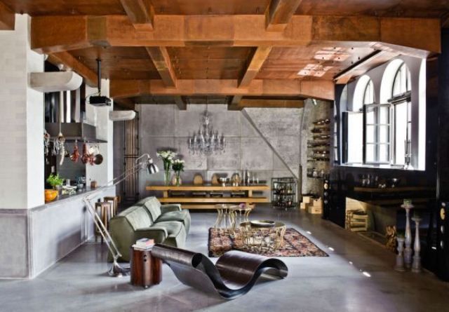Big Loft With Eclectic Interior In Budapest | DigsDigs | Eclectic .