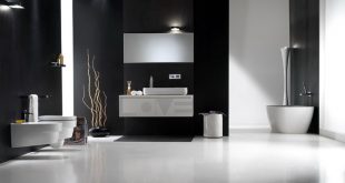 Black and White Bathroom Design Inspirations - DigsDi