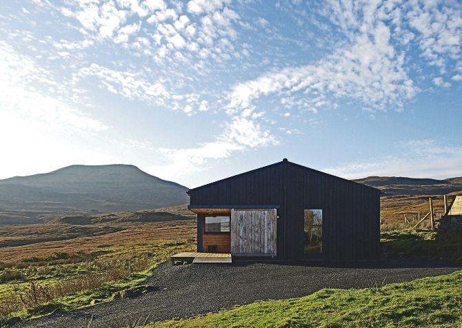 Skinidin - The Black Shed - Rural Design Architects - Isle of Skye .