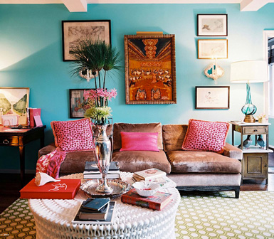 111 Bright And Colorful Living Room Design Ideas - DigsDi