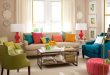 Living Room Decorating Lessons | Colourful living room, Living .