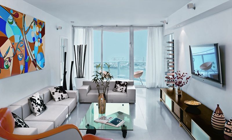 Bright Miami Apartment With a Wonderful View | Design, Décor moder