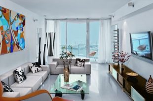 greatinteriordesig: Bright Miami Apartment With a Wonderful Vi