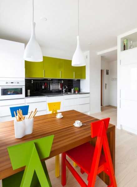 Bright Penthouse Apartment Redesign in Finland Shows Colorful .
