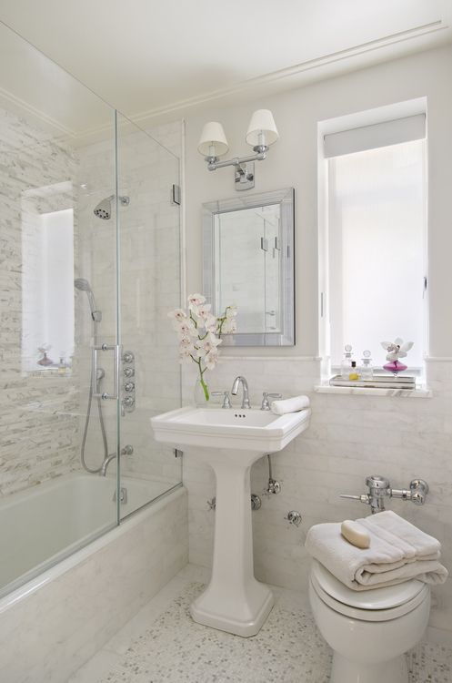 30 Calm And Beautiful Neutral Bathroom Designs | DigsDigs .