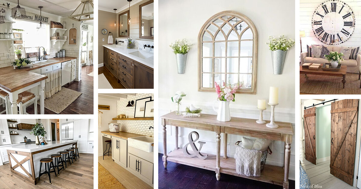 35+ Best Farmhouse Interior Ideas and Designs for 20