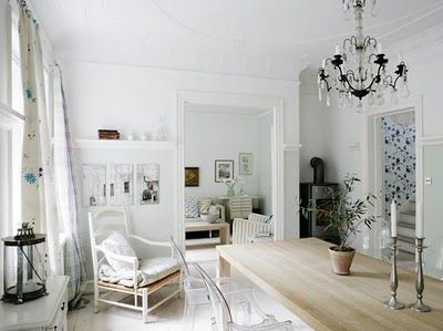 Danish interior design. Ghost chairs. Scandinavian style. (With .