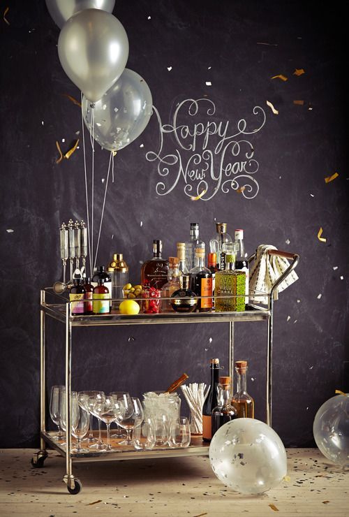 34 Cheerful New Year Party Décor Ideas | New years eve party, New .