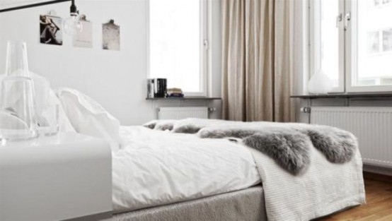 Chic And Timeless Nordic Apartment Design - DigsDi