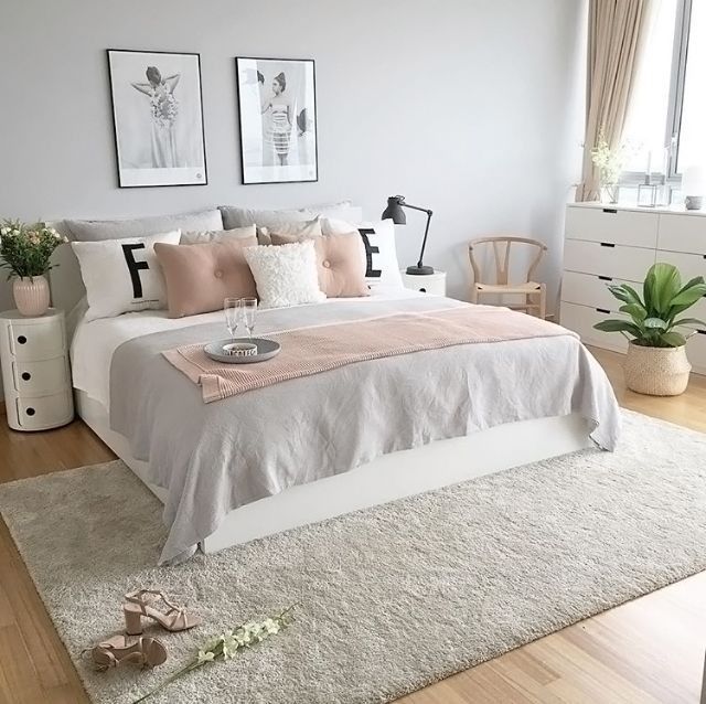 12+ Mesmerizing Minimalist Bedroom Luxury Ideas | Gold bedroom .