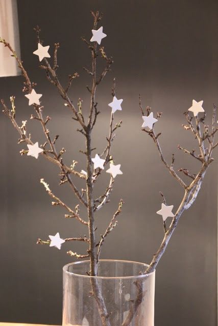 GORGEOUS DECORATING IDEAS WITH STARS | Christmas star decorations .