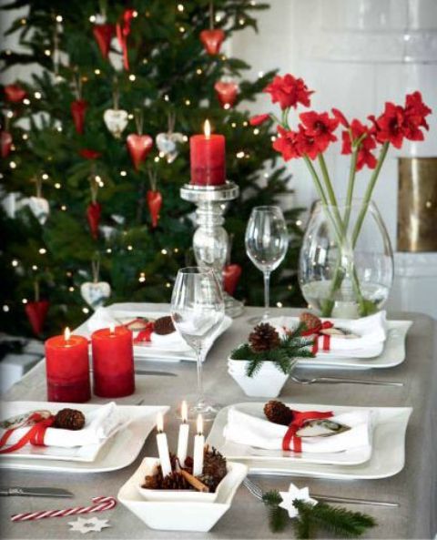Party Perfect Table Settings | June DeLugas Interiors | Christmas .