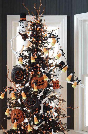 20 Cool Halloween Trees You Can Make | Shelterness | Halloween .