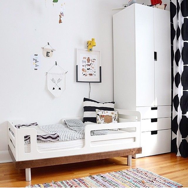 Classic Toddler Bed from Oeuf nyc #Oeuf modern design beds kids .