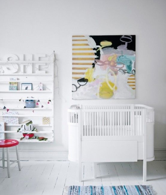 Classical Scandinavian Interior With Art Accents - give baby some .