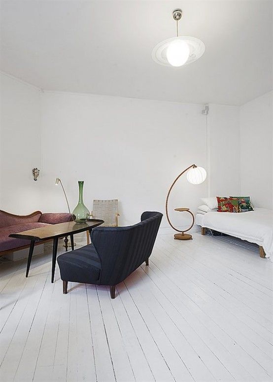 A Swedish Minimalist Flat | Interior design apartment small, Small .